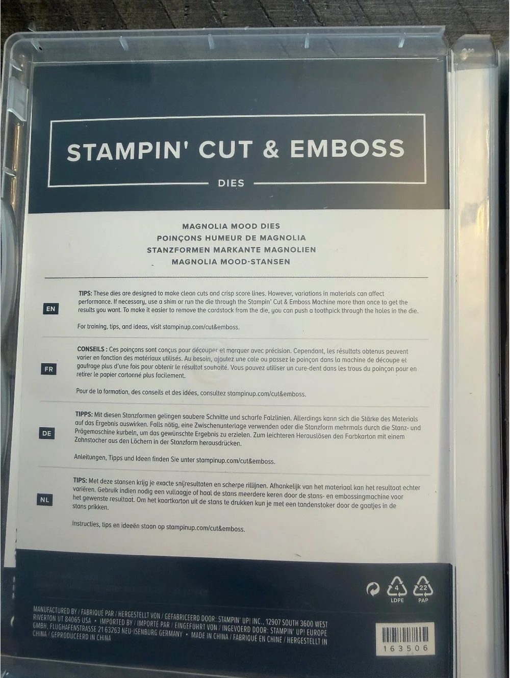 Stampin Up! good preowned